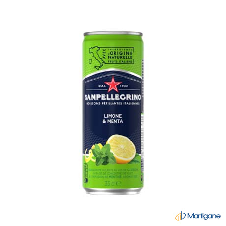 San Pellegrino Limone e Menta 33cl